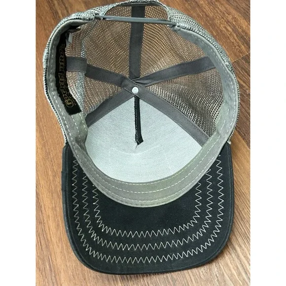 Vintage Goorin Bros Squirrel Master Nuts Trucker SnapBack Hat Adjustable